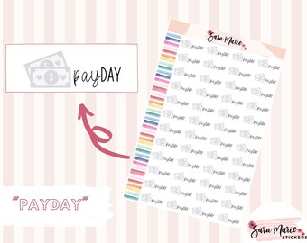 Neutral - PAYDAY Planner Stickers
