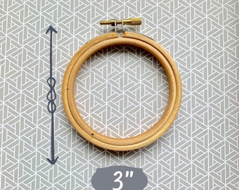 Embroidery hoops, wooden embroidery hoop, 3" hoop, 6"hoop, 7" hoop, embroidery, stitch