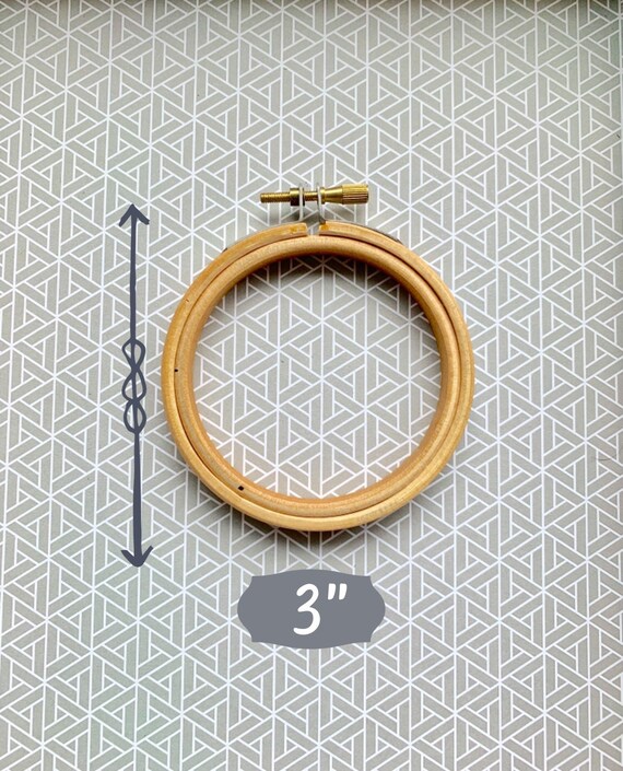 Embroidery Hoops Wooden Embroidery Hoop 3 Hoop Etsy Canada