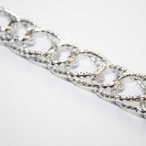 Silver Aluminium Chain 3 Feet Double Link 24x16mm - #733