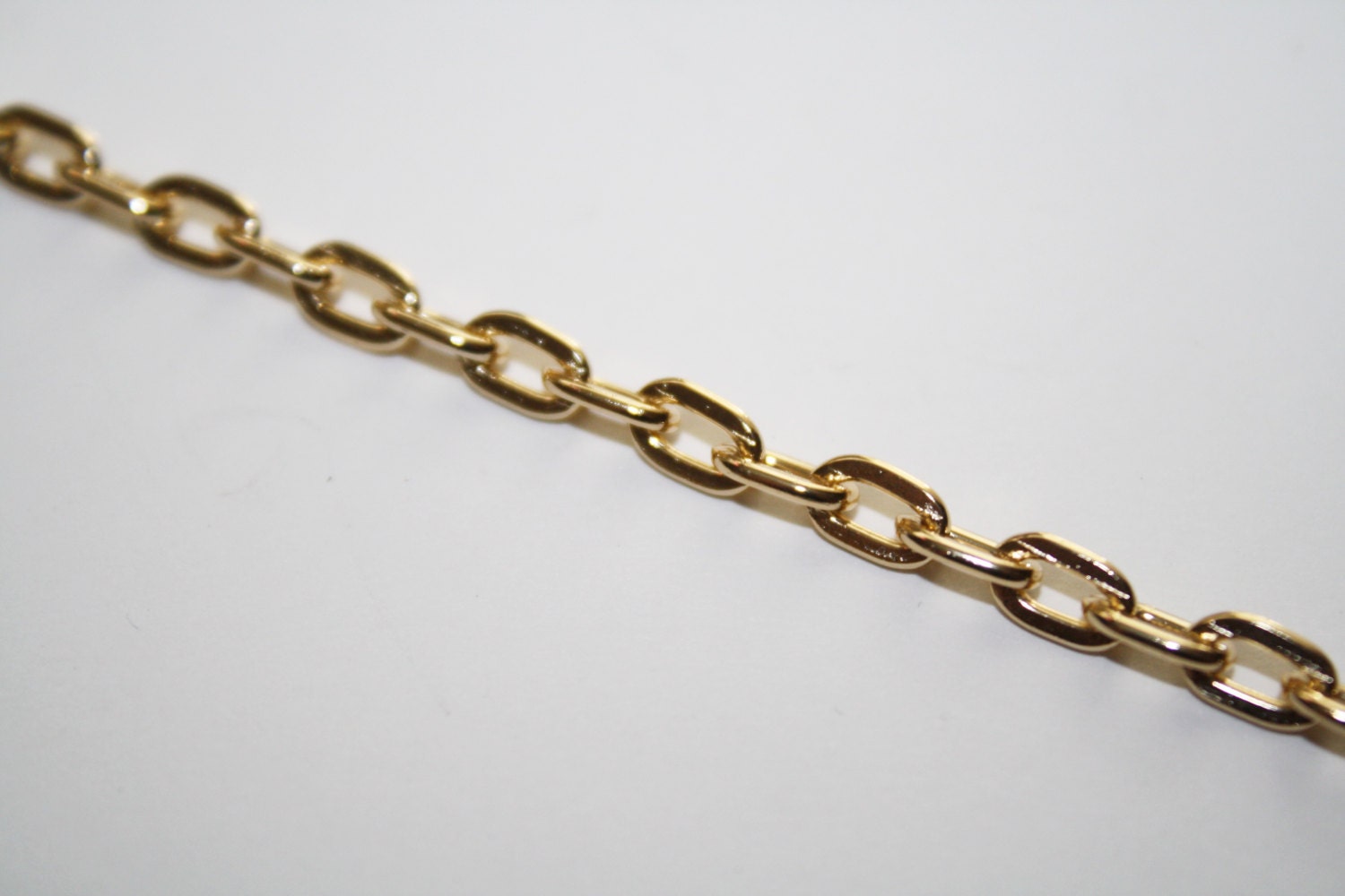 Gold Aluminium Chain 20 Feet 6mm Links 464 - Etsy