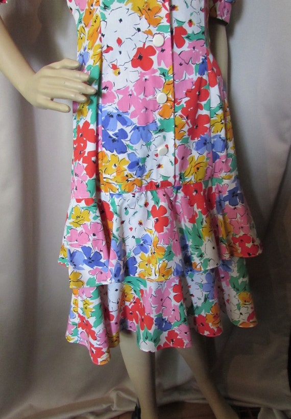 Vintage Clothing Day Dress Summer Dress Spring Dr… - image 6