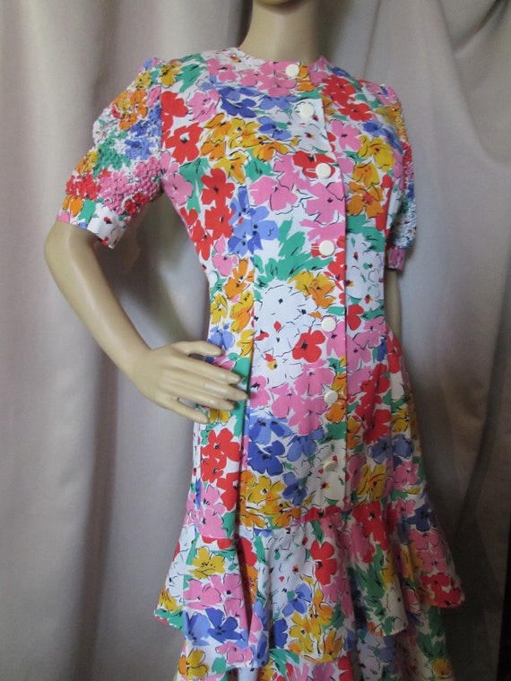 Vintage Clothing Day Dress Summer Dress Spring Dr… - image 2