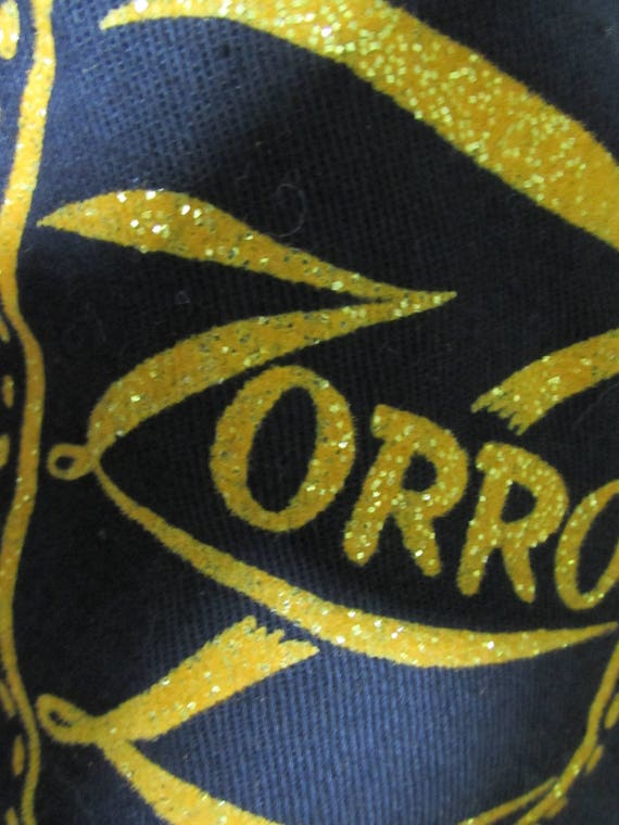 Vintage Zorro Shirt Child's Western Shirt Glitter… - image 6
