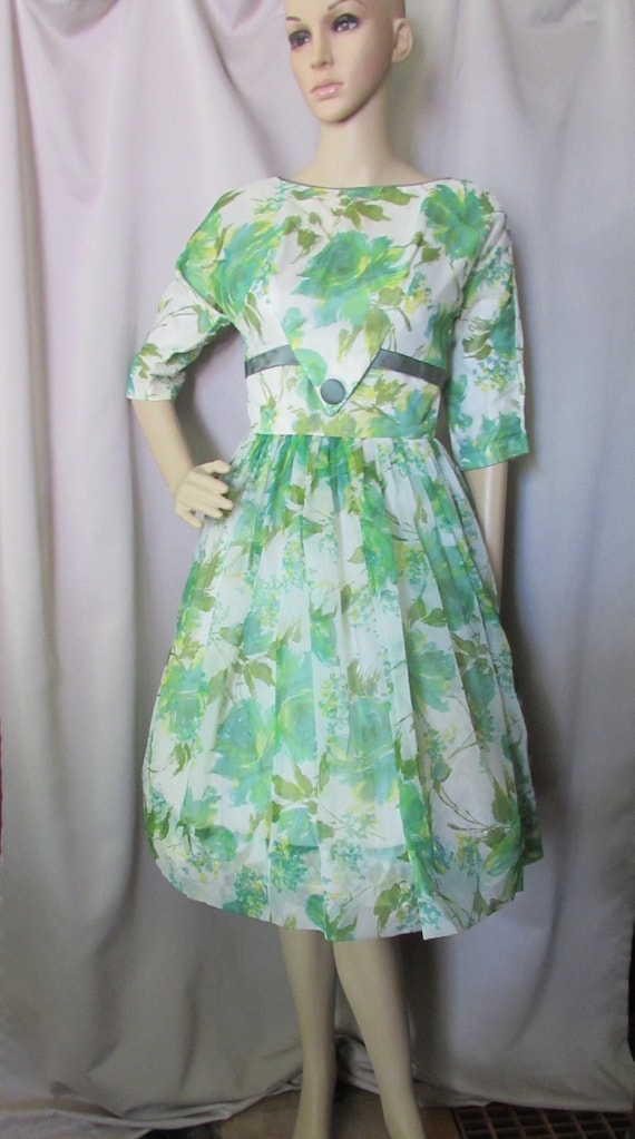 Vintage Dress 1950 Era 1960 Era Special Event Dres