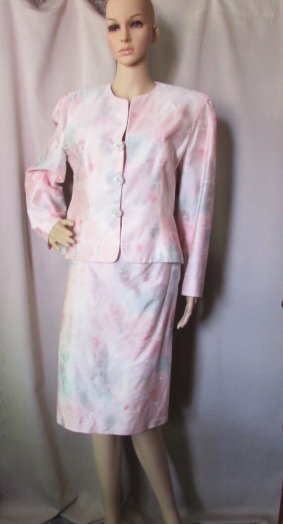 SALE Vintage Suit 1980 Style Mother of the Bride … - image 1