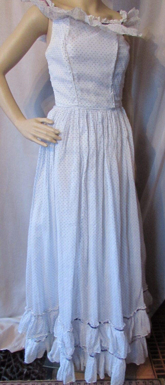 Vintage Prom Dress Vintage Dance Dress 1940 Style… - image 1