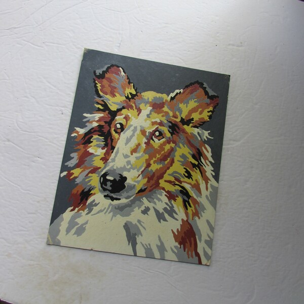 Paint by Number Dog Etsy