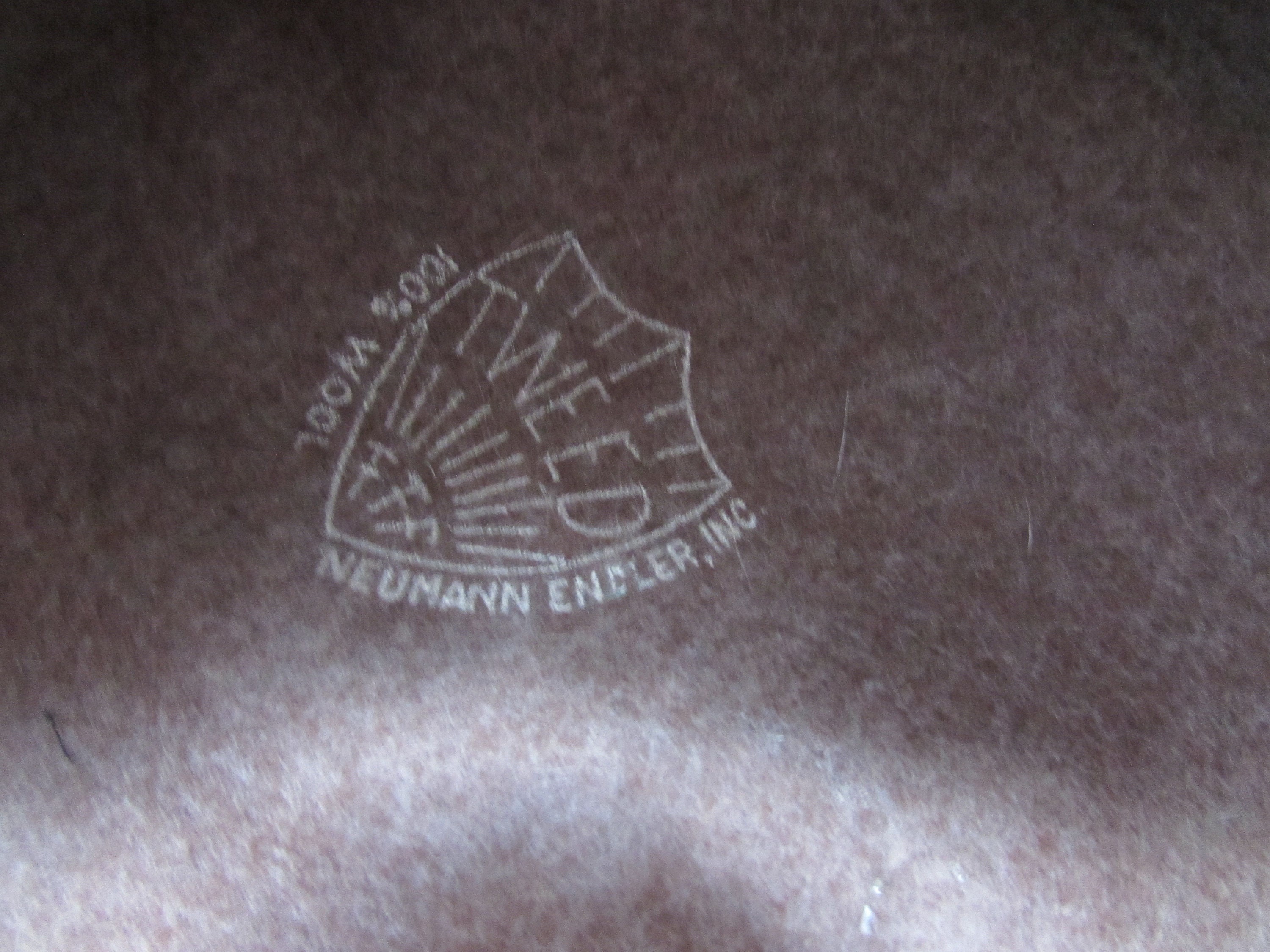 Mid Century Vintage Hat Coq Feathers Wool Felt Tweed Brand  display picture 3