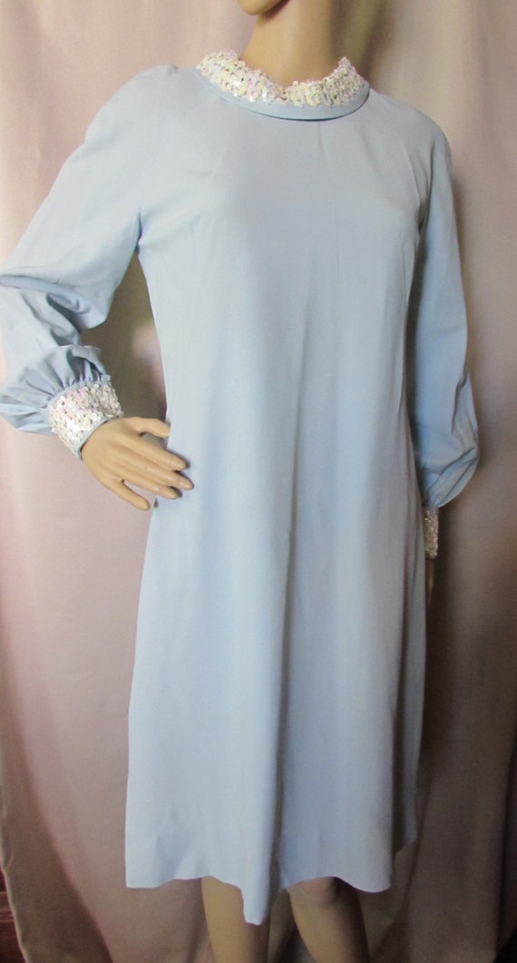 1960 Style Dress Evening Dress Cocktail Dress Mid… - image 1