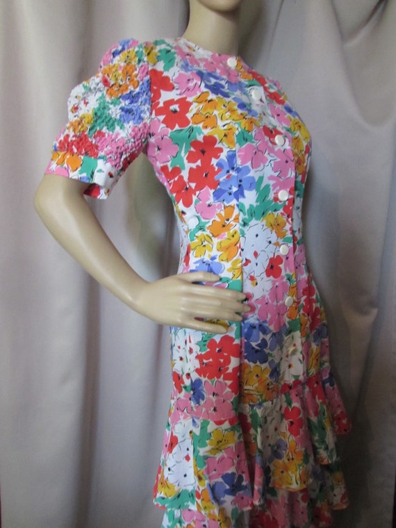 Vintage Clothing Day Dress Summer Dress Spring Dr… - image 3