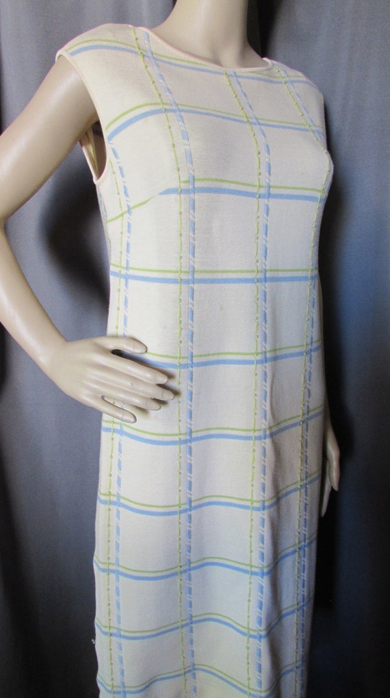 Mid Century Sleeveless Sheath Knit Made in Italy C