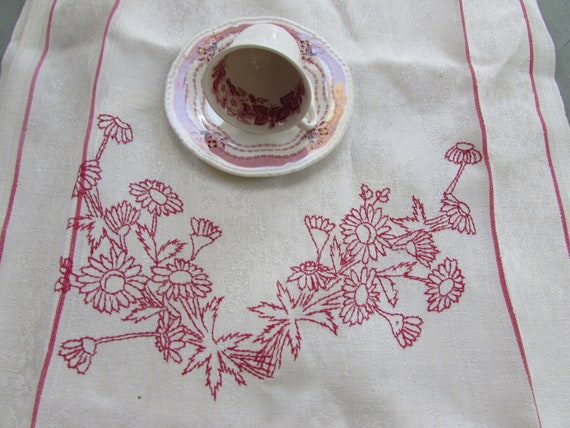 embroidered dresser scarf Amazon.com: ARTABLE Lace Table Runner Macrame Vintage Flower Dresser Scarf  with Exquisite Embroidery Table Runners for Kitchen Home Wedding Party  Dining Decoration (Beige, 12 x 70 Inch) : Home & Kitchen