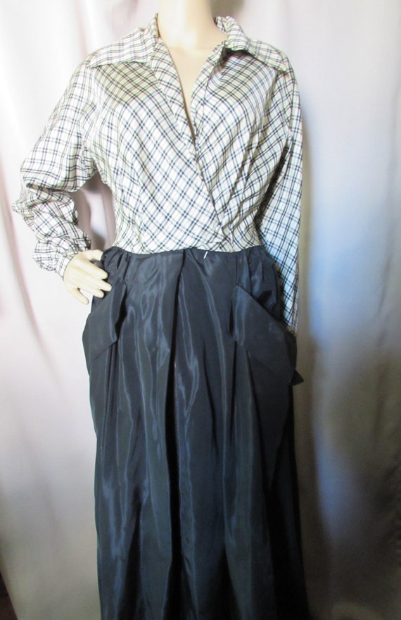 Vintage Lori M Collection Black Dress- Canada