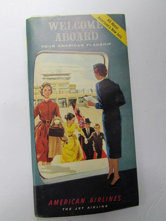 Vintage American Airlines Flight Attendant Pillbox Hat & Instructional booklets Worn from 1958 to 1964, this Northwest Airlines stewardess  main image 4