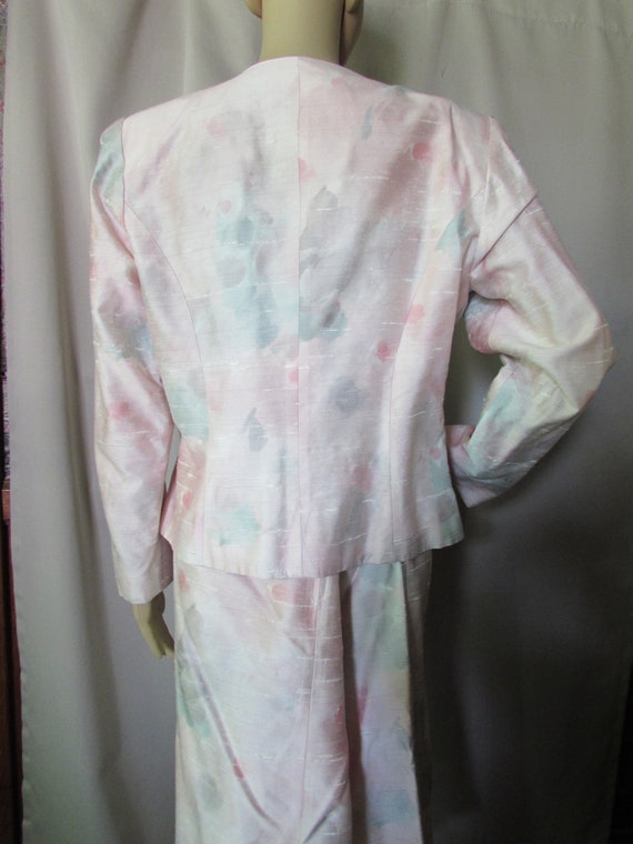 SALE Vintage Suit 1980 Style Mother of the Bride … - image 9