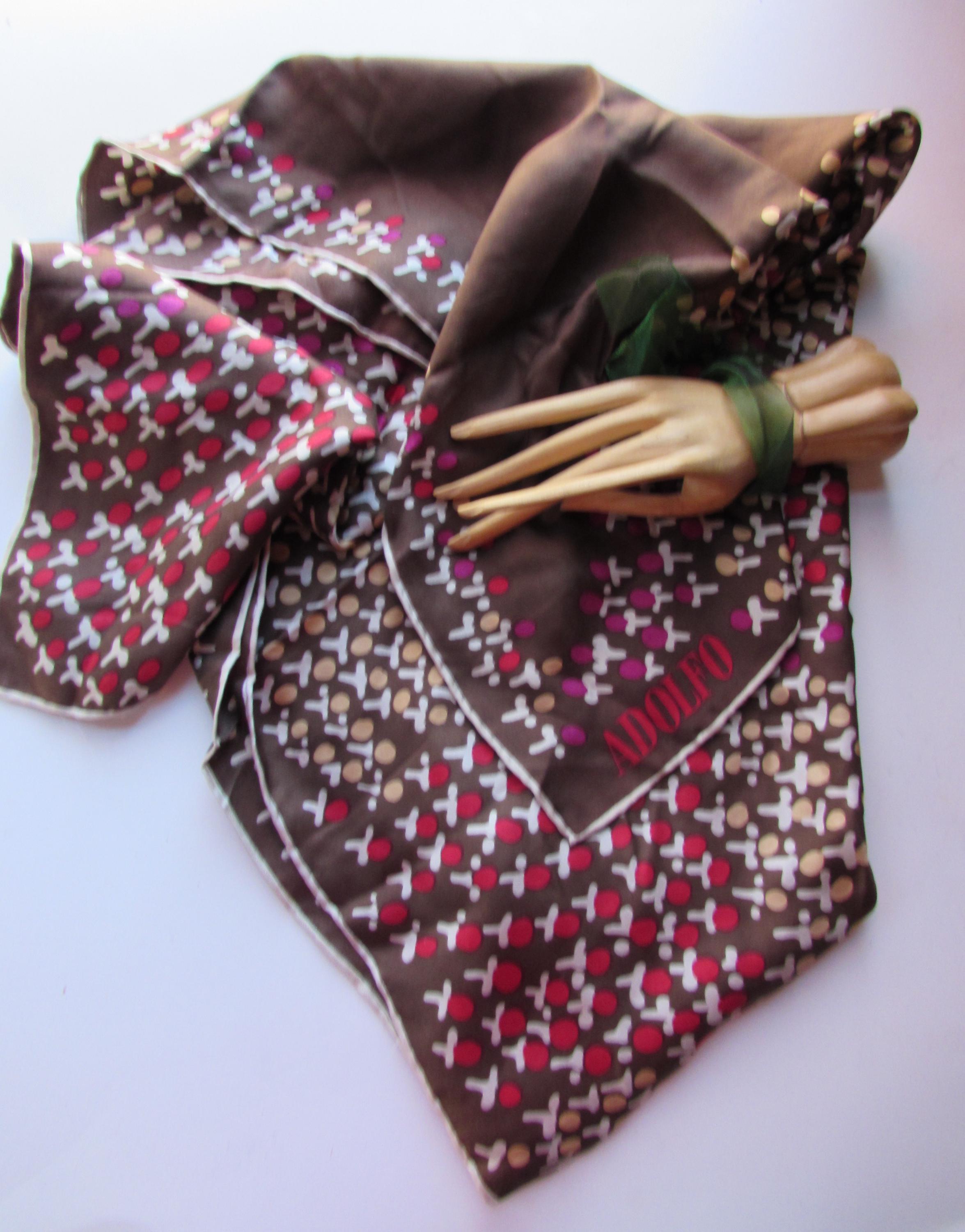 Adolfo Scarf - Etsy