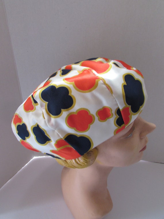 SALE Vintage Hat Mid Century 1960 Era Modified Bu… - image 4