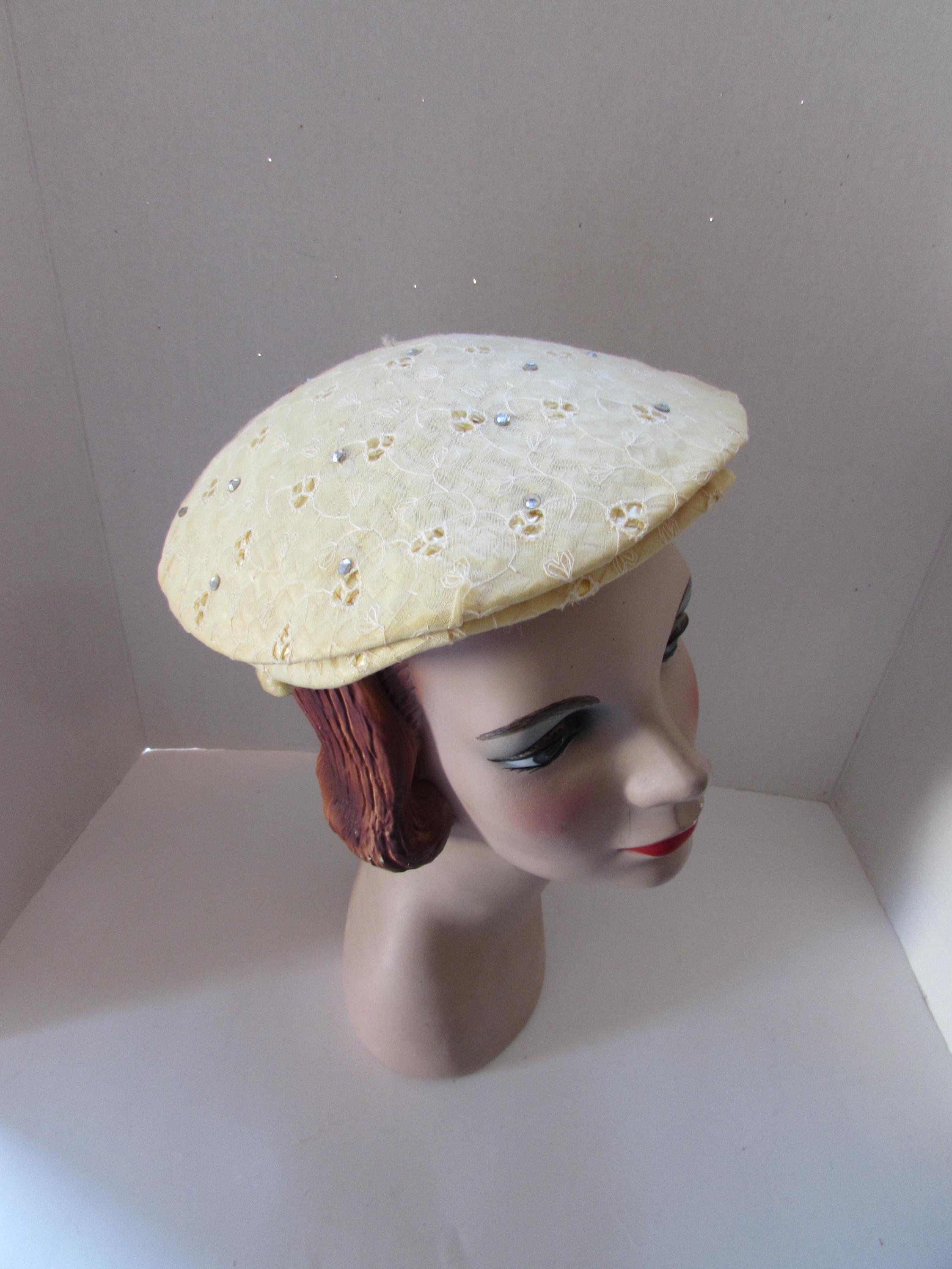 Lilyan Models Vintage Wide Brim Faux Fur Hat 1950s Unique Maximalist Statement Wide Brim Faux Fur Hat - Etsy Australia main image 3