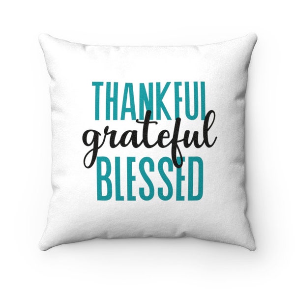 Grateful Pillow Etsy