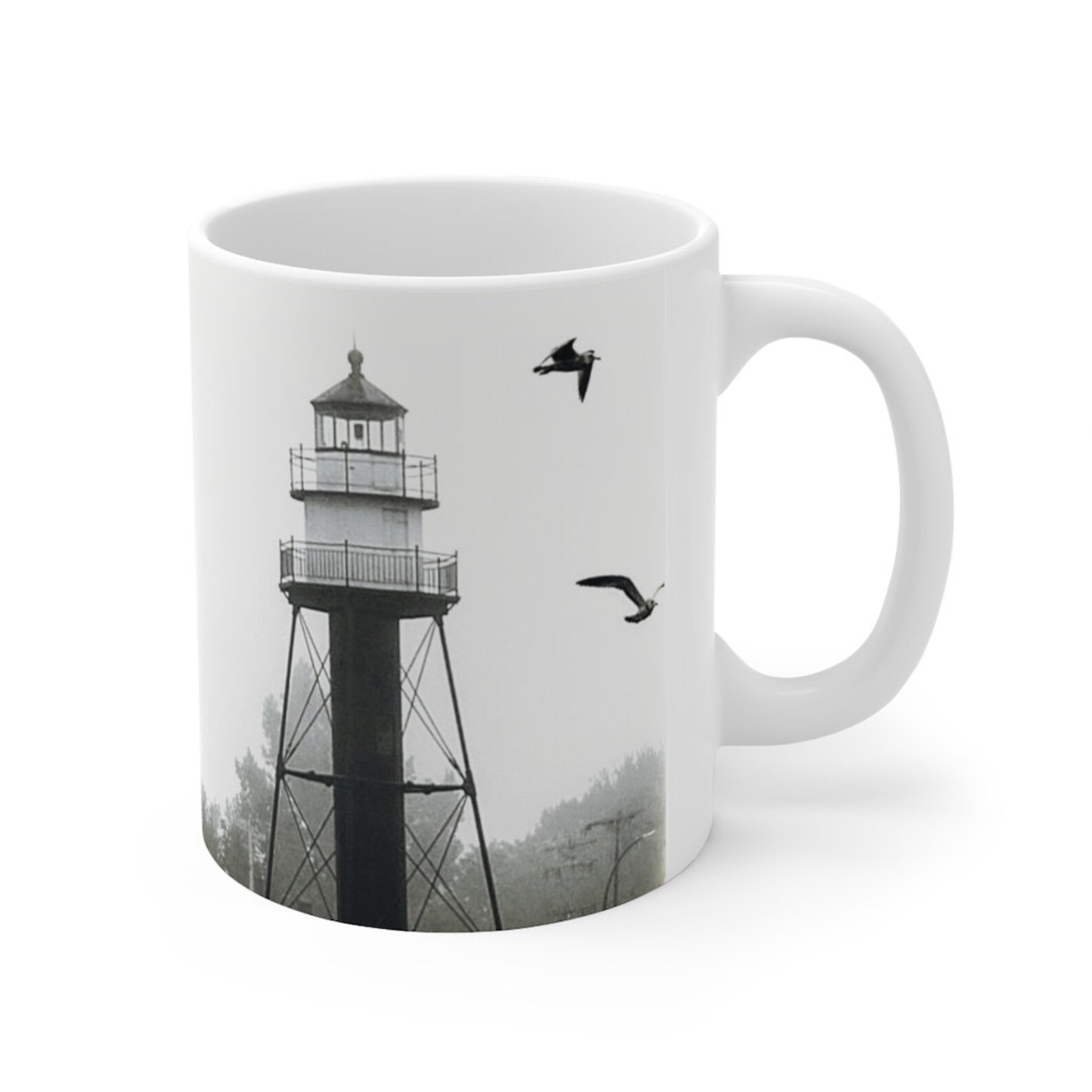 Lighthouse Mug Lighthouse Lighthouse Photo Lighthouse Cup Etsy