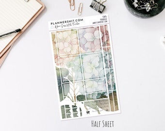 HSW36 - Hydrangea - Weekly Sticker Kit