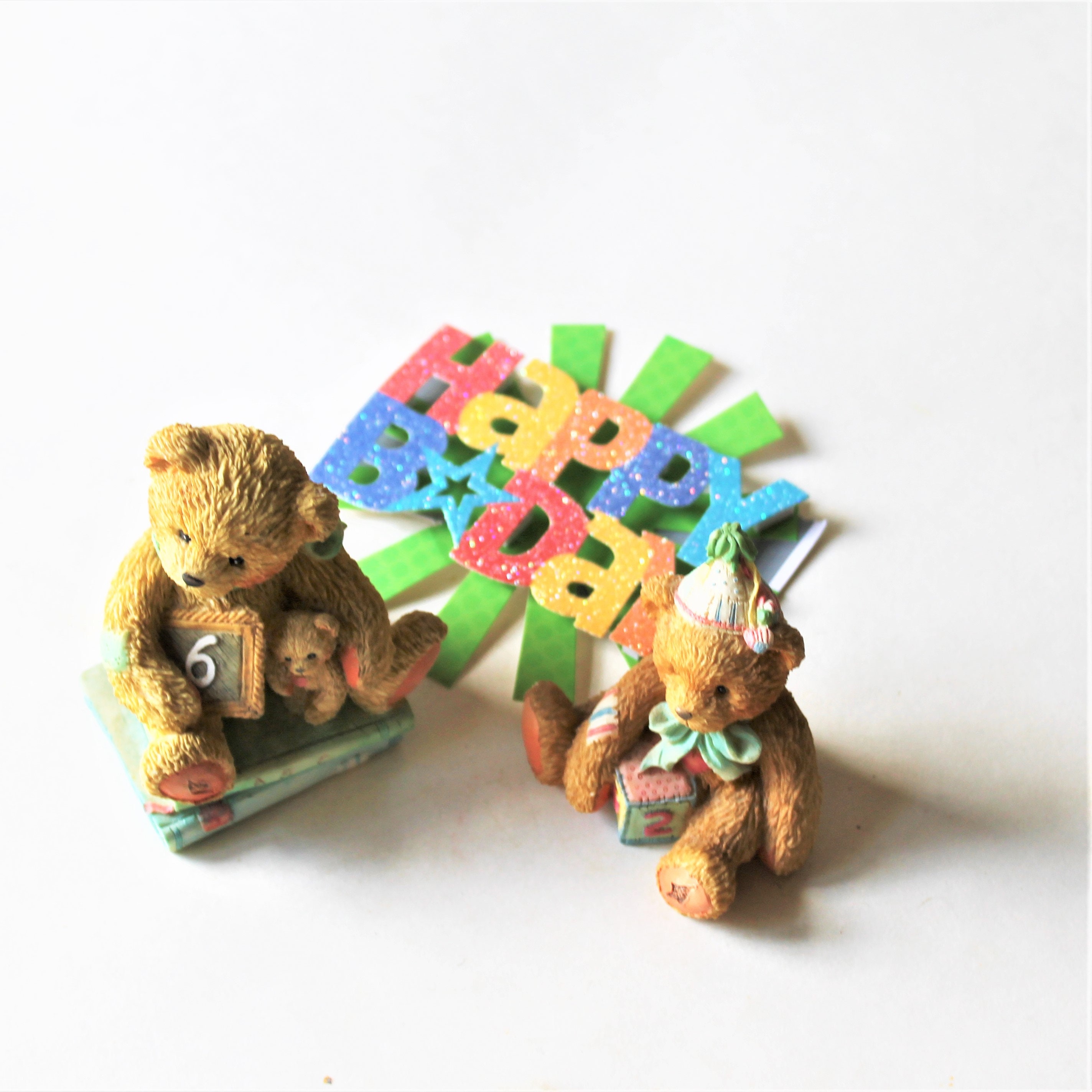 Cherished teddies birthday bears 2025