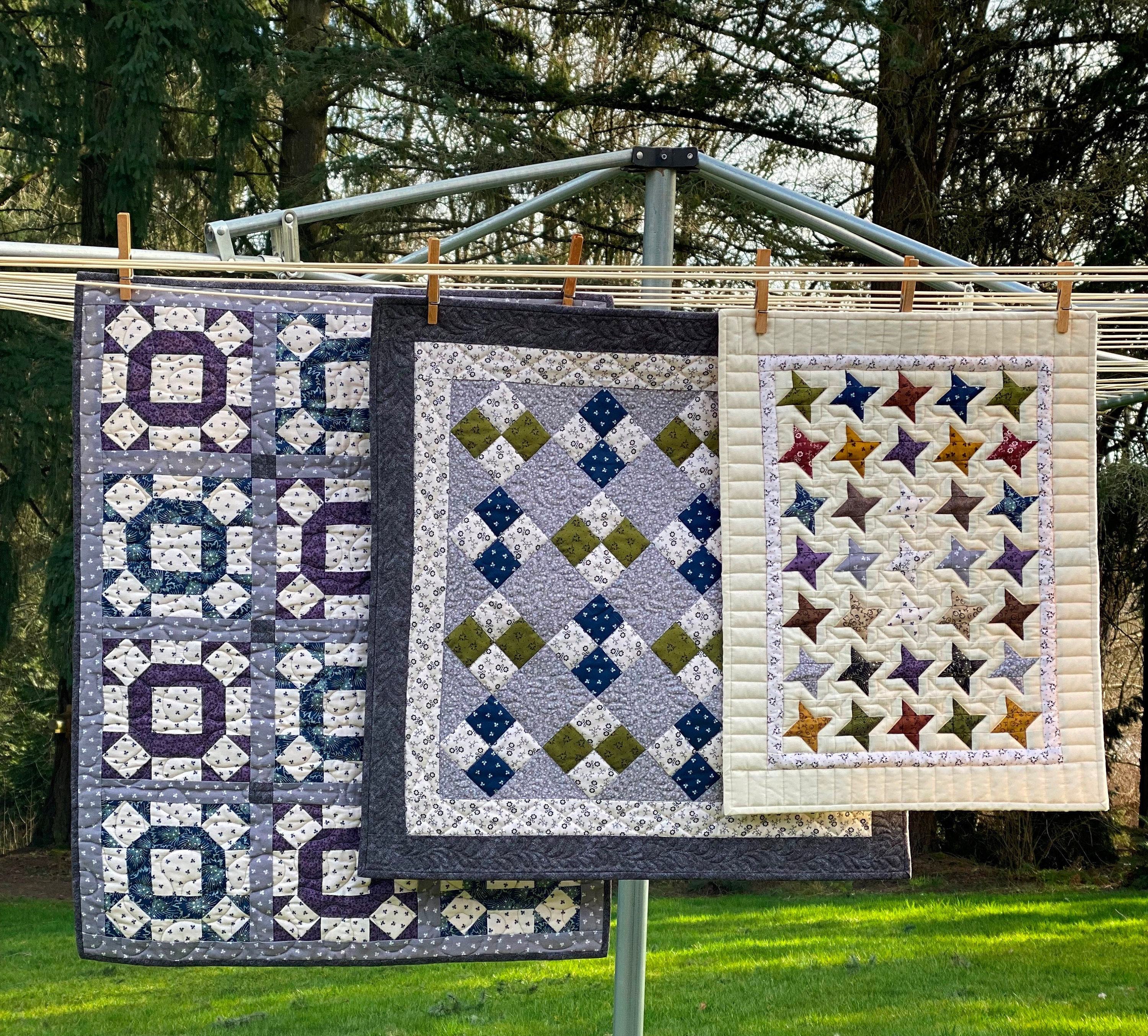3-yard Quilt Pattern: FRIENDSHIP STAR by Fabric Café. Make an Easy