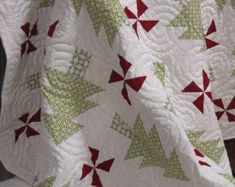 Poppas Tree Farm Quilt // Mailed Pattern