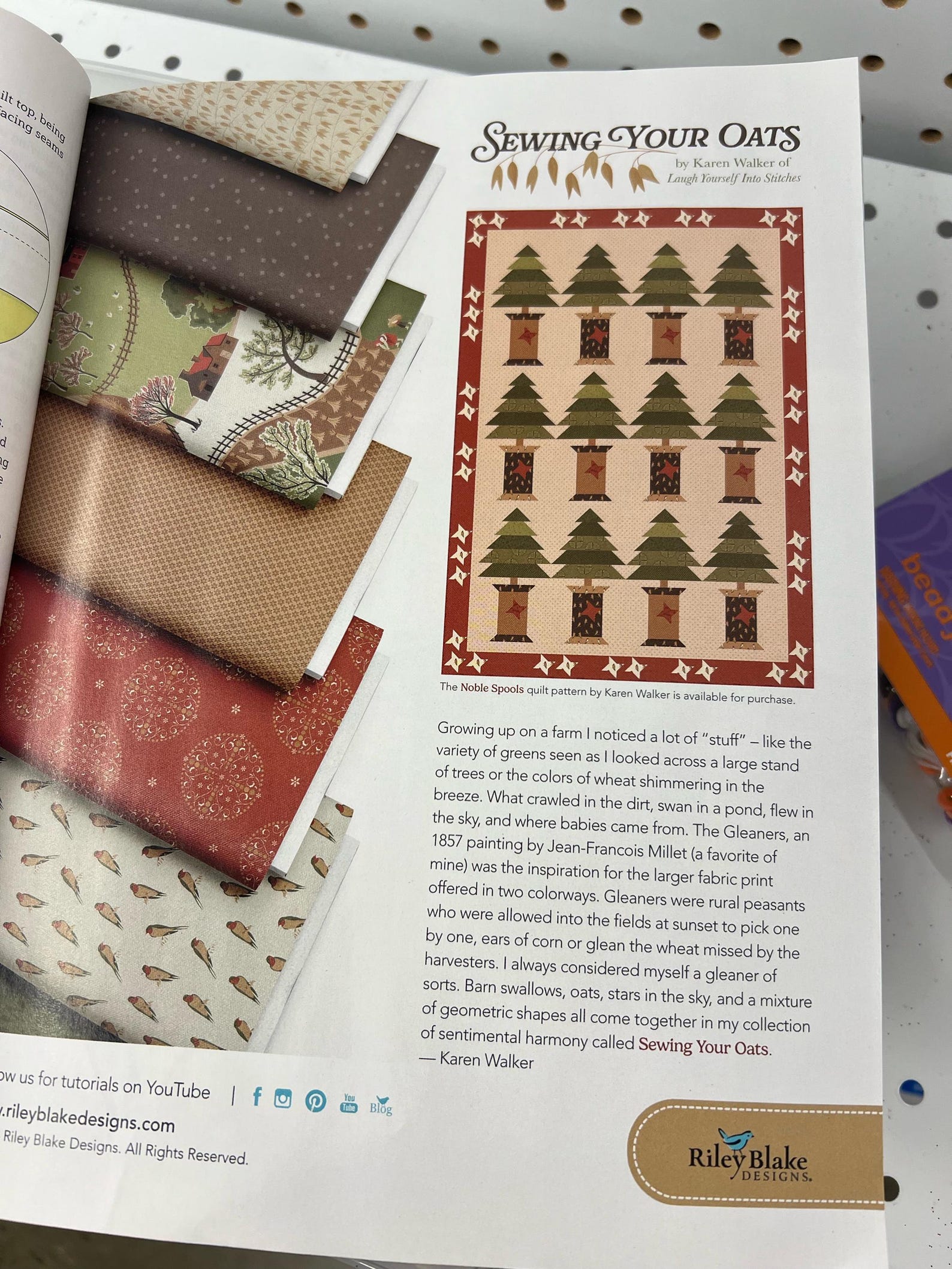 Noble Spools Pattern Noble Spools Quilt Pattern // Digital PDF - Etsy