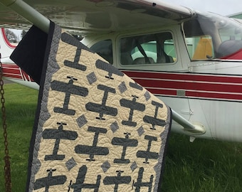 Touch and Go // Digital Pattern ~ Also includes a smaller quilt version called Amelia!