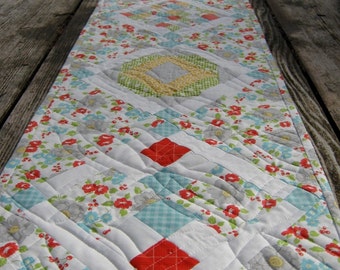 Farmer's Wife Sampler Quilt Class 2: Spring Table Runner Pattern