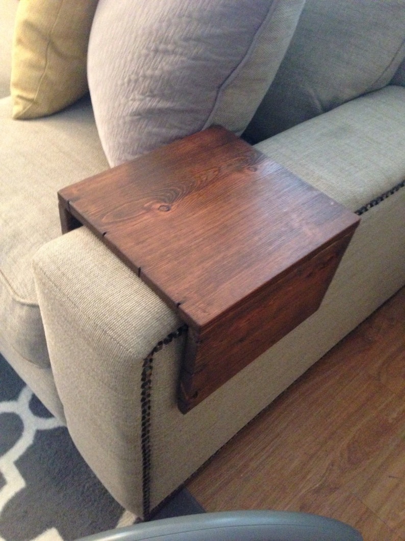 Holiday Sale One pair 2 of Sofa Arm Table Etsy