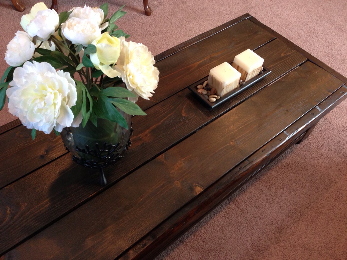 Large Reclaimed Wooden Coffee Table Made to Order Etsy