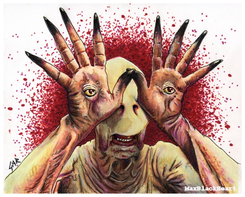 Print / Pale Man / Pan's Labyrinth / Fantasy / Dark Art ...