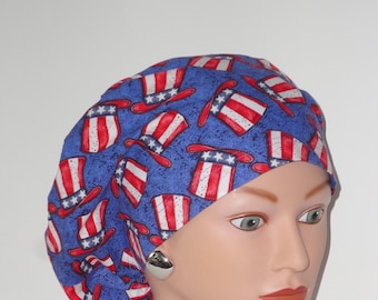 European Scrub Cap...Uncle Sam Hats