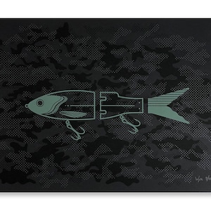 Camo Glide Bait Poster Series (Screen Printed)
