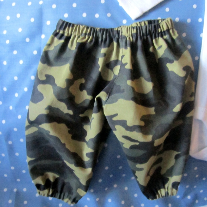 Long or Short sleeves sizes New born to 24 months Baby Boys pants set,Hand made Baby Camo outfit,Pants and shirt set,Cotton pants