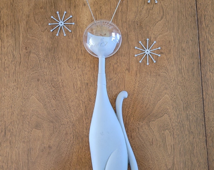 Genuine Mid Century Modern Sexton Cat Custom Space Cat Made Etsy