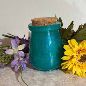 Beautiful Small Urn - Resin - Handmade - Free Shipping - No Minimum Purchase