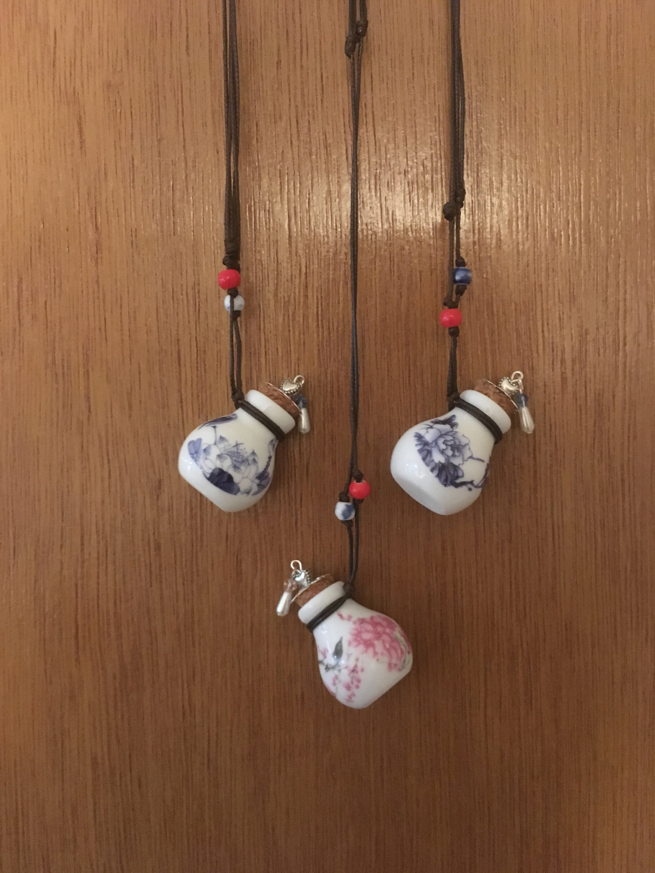 Cremation Urn Rear View Mirror Ornament/pendant Ceramic Urn Etsy