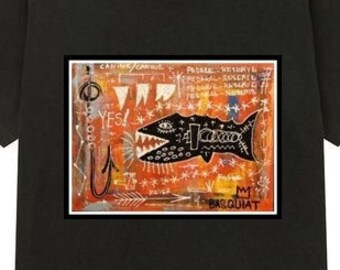 Basquiat Untitled Fish Tee