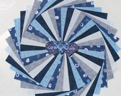 Charm pack 5 inch Squares,Sade 39 s of Blue 100 Cotton Quilting 50