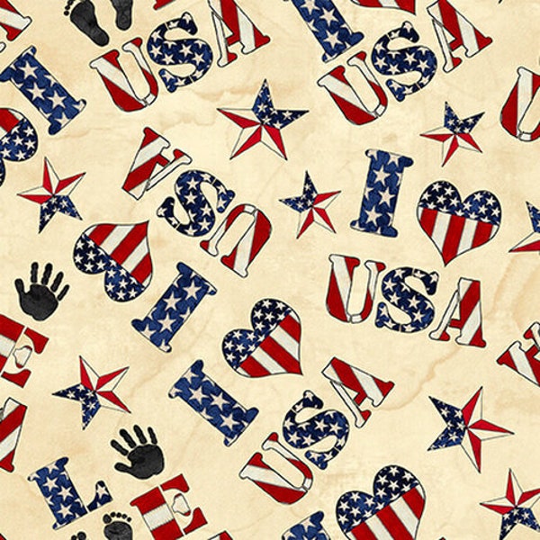 American Honor Quilts of Valor Fabric from Blank 100% Cotton Quilting fabric by the 1/2 yard