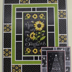 Beginner quilt pattern, Message Board 2.0 by Quilt Chef, Pattern comes with 4 sizes  (Pattern only)