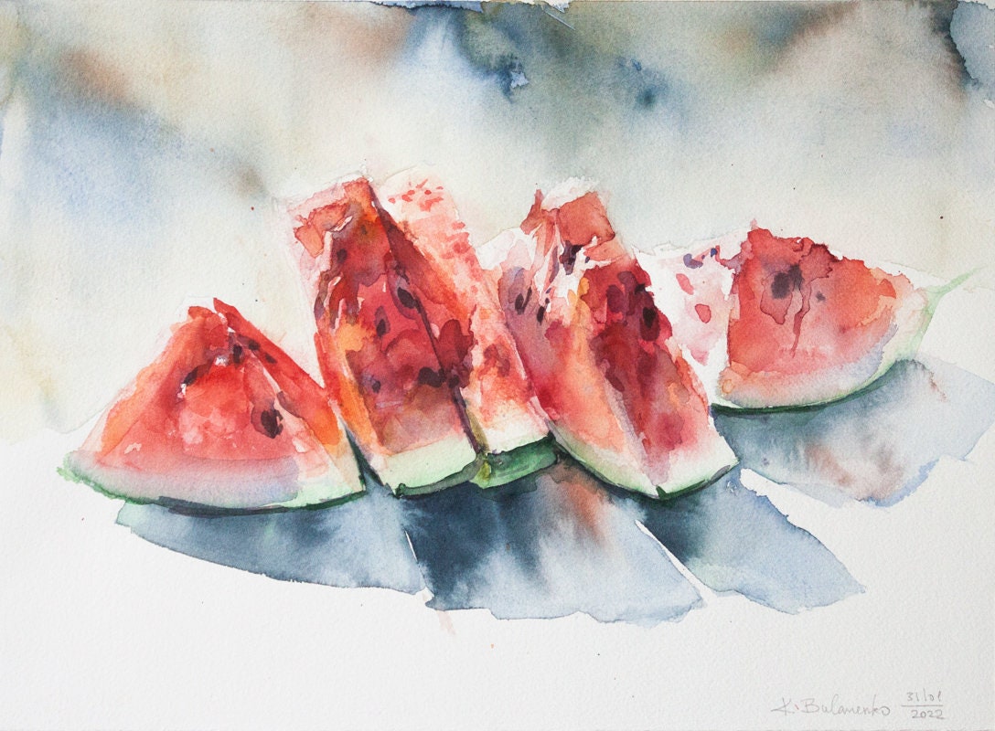 Water color painting Still Standing.