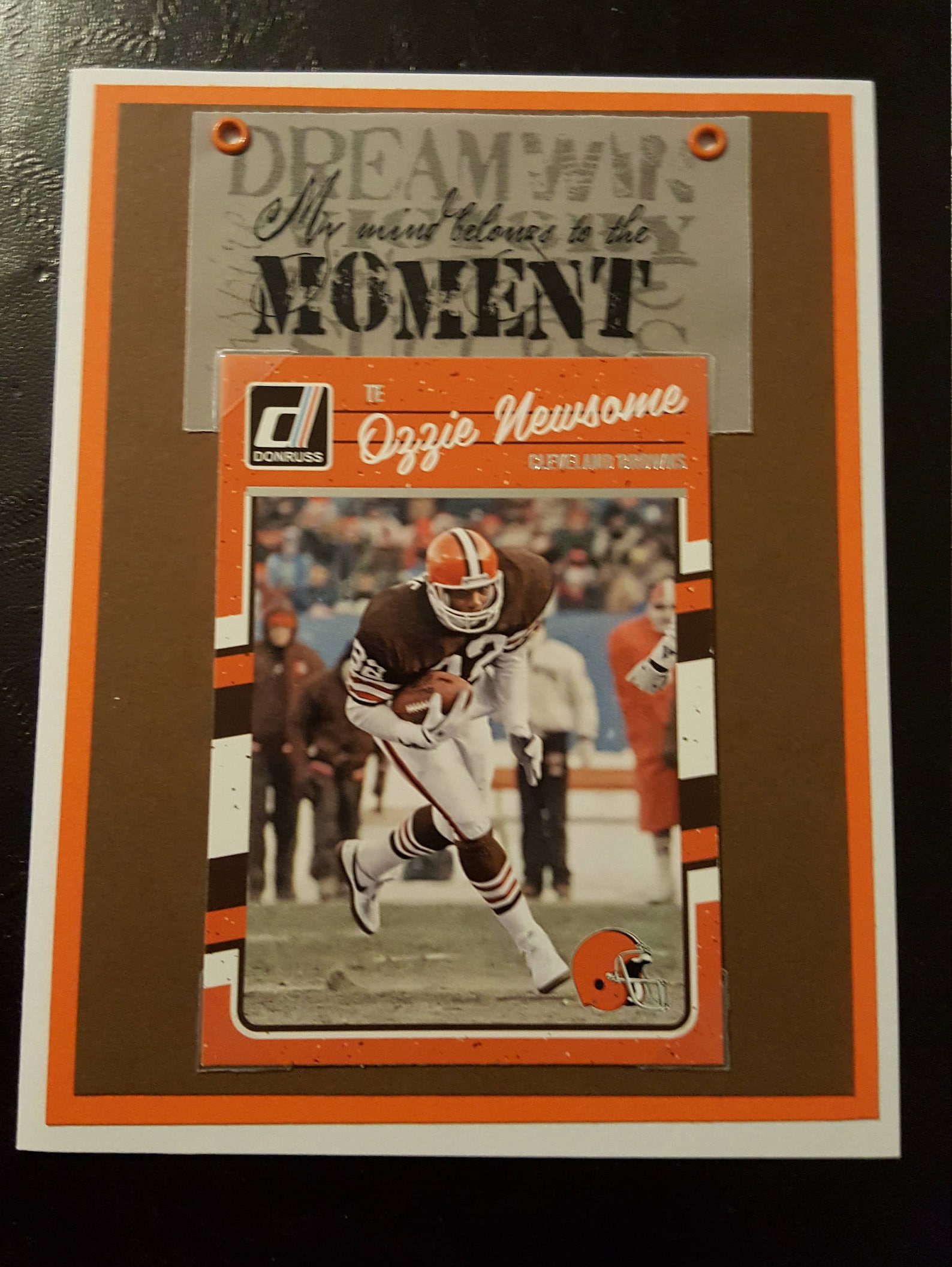 Cleveland Browns Birthday Card Featuring Nick Chubb Or Charlie Etsy