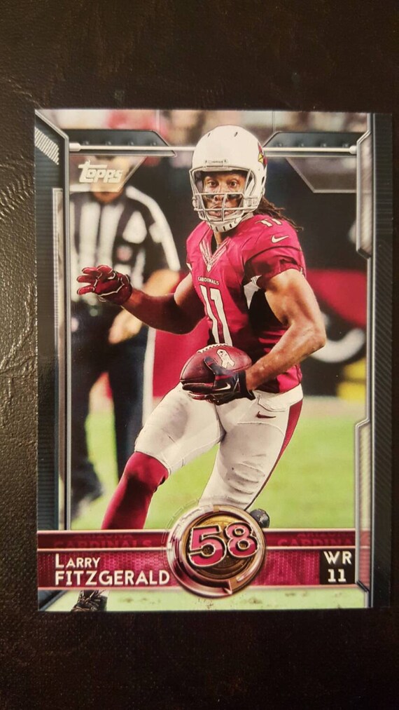 Larry Fitzgerald Christmas Card 2022 Arizona Cardinals Larry Fitzgerald Birthday Card With A | Etsy