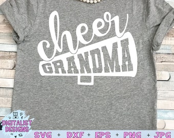 Download Cheer Grandma Svg Etsy