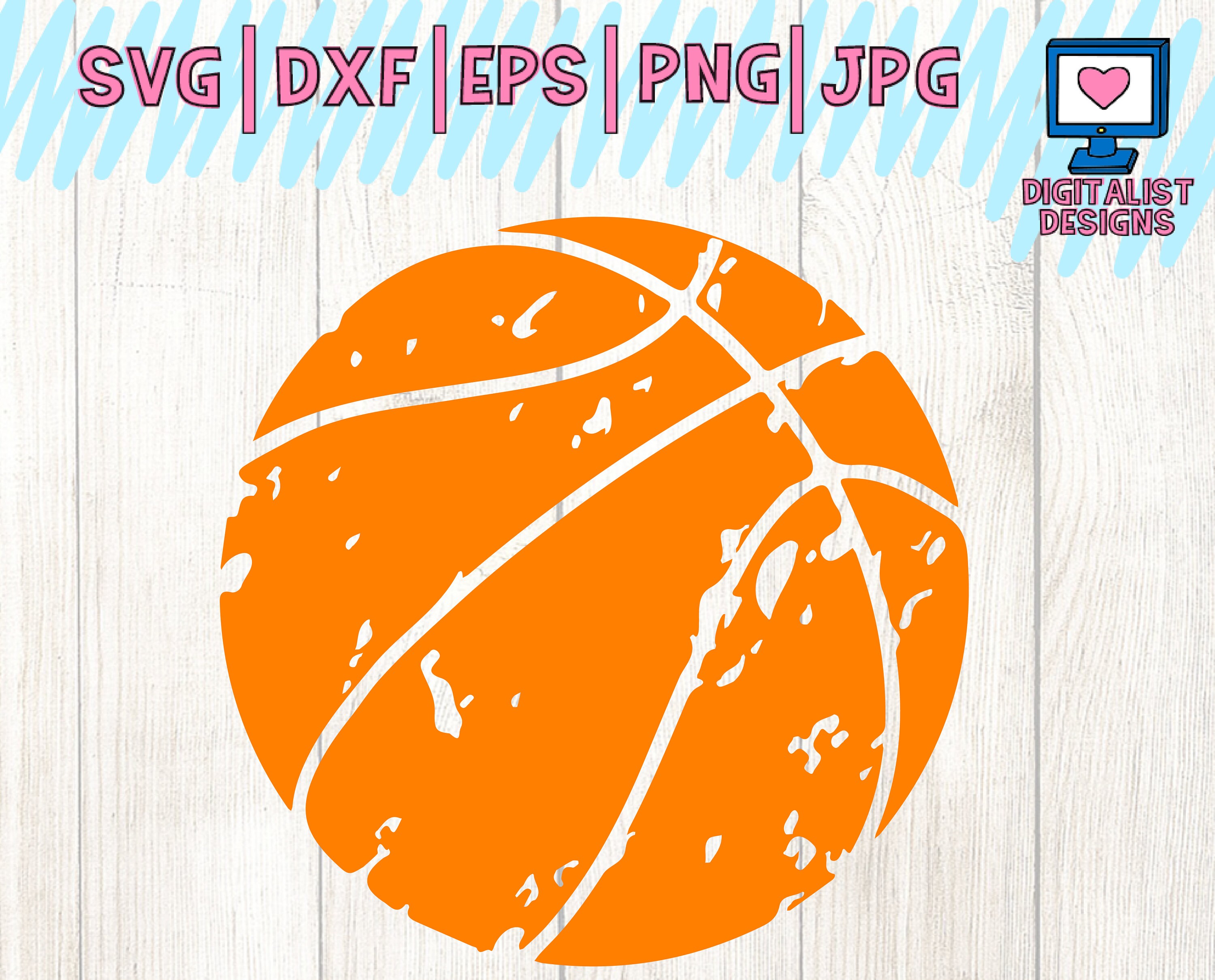 Download basketball svg basketball clipart basketball vector | Etsy